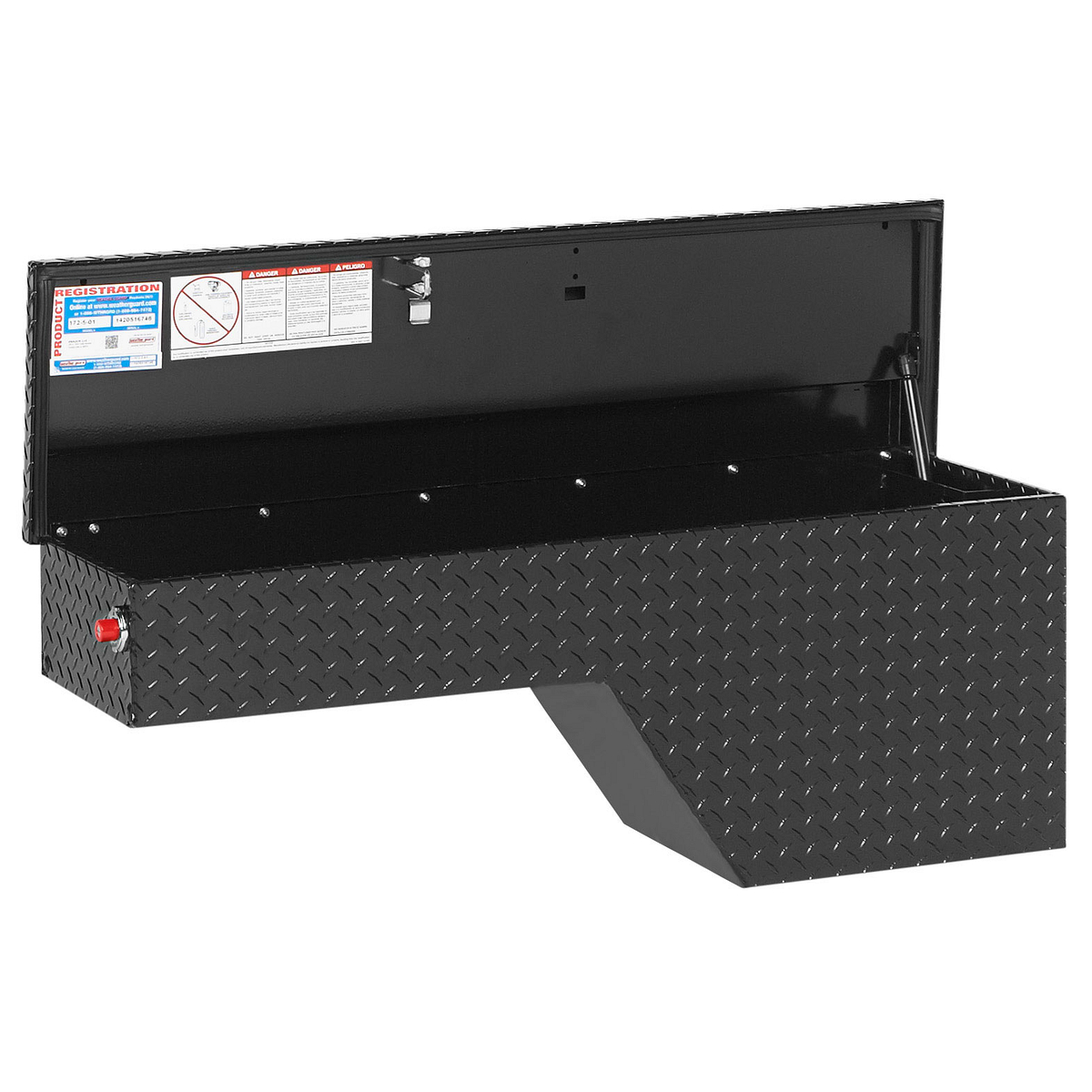 Wheel well tool top box