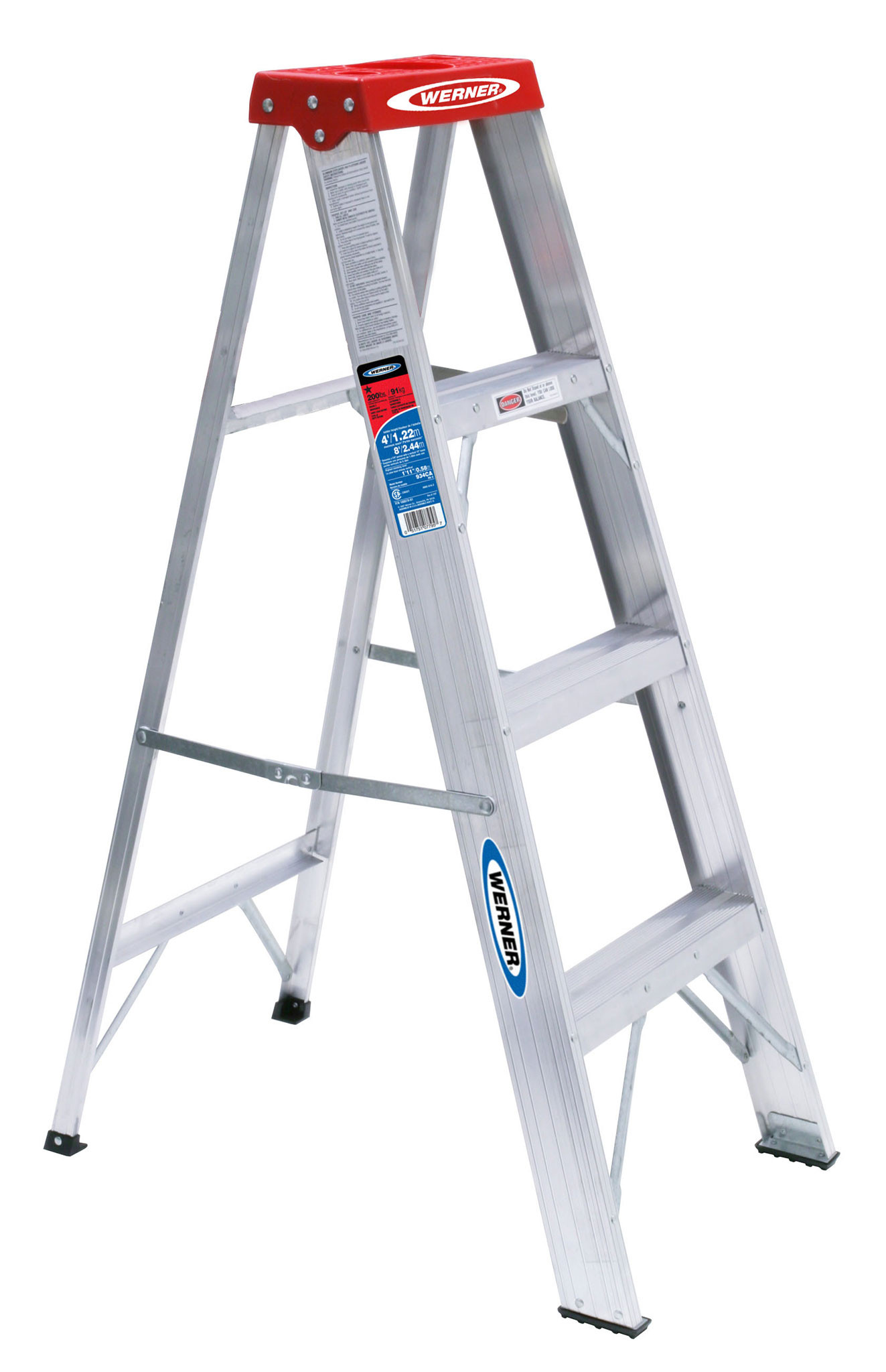 Werner Aluminum Step Ladder Type II 225 Capacity | Lupon.gov.ph