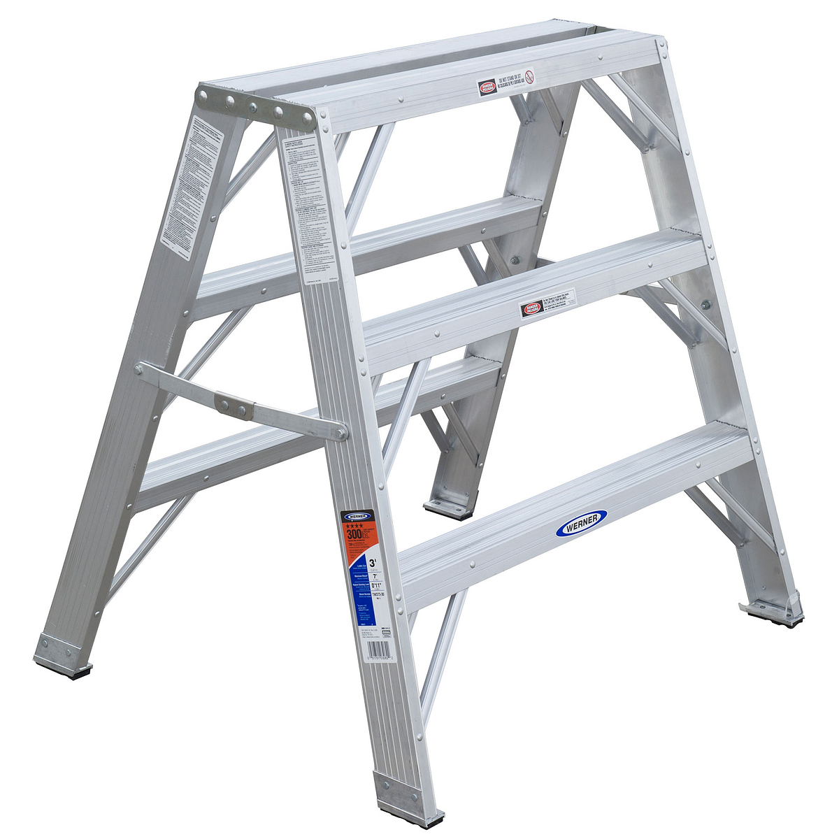 Werner 3 top foot step ladder