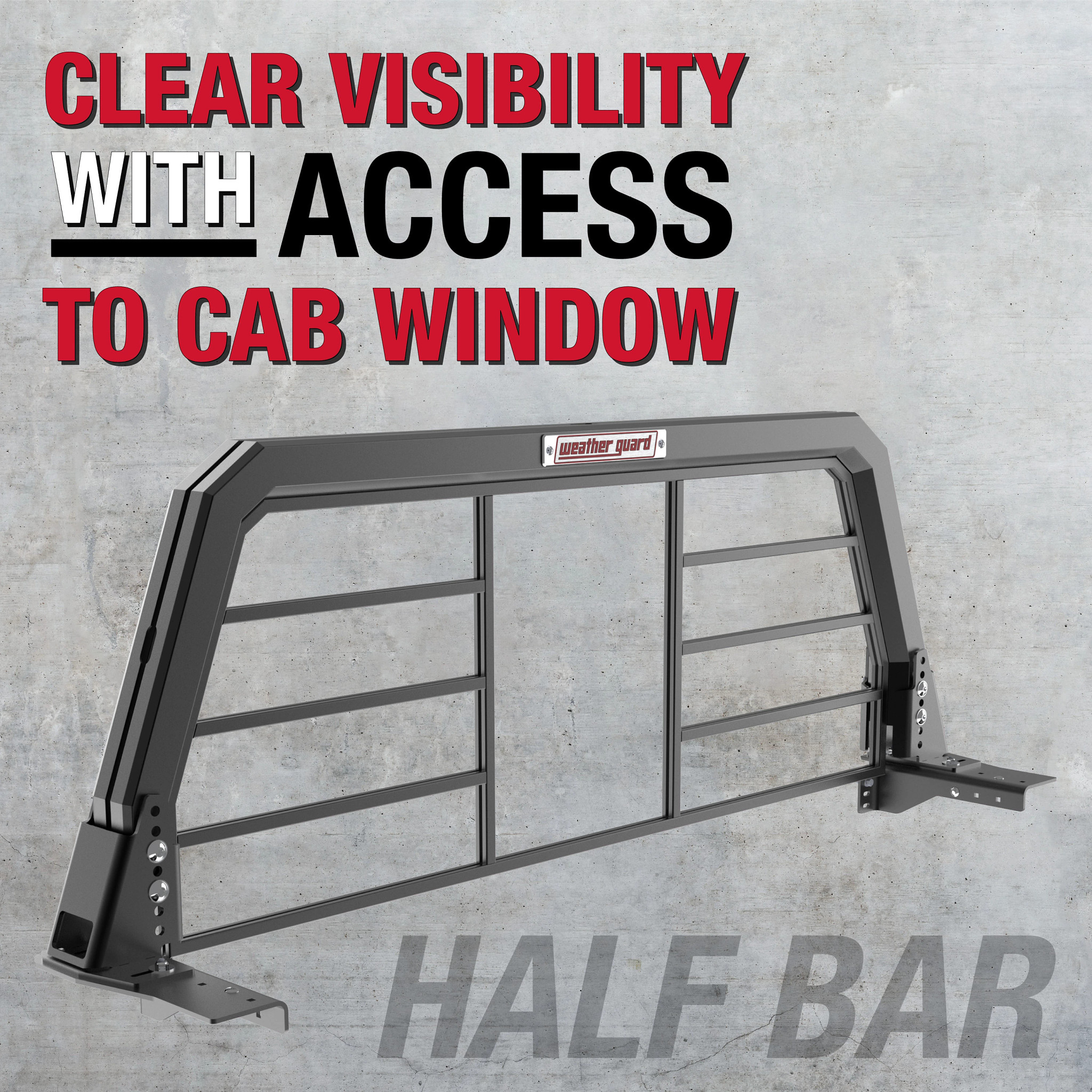 11908-52-01 | Headache Racks | WEATHER GUARD