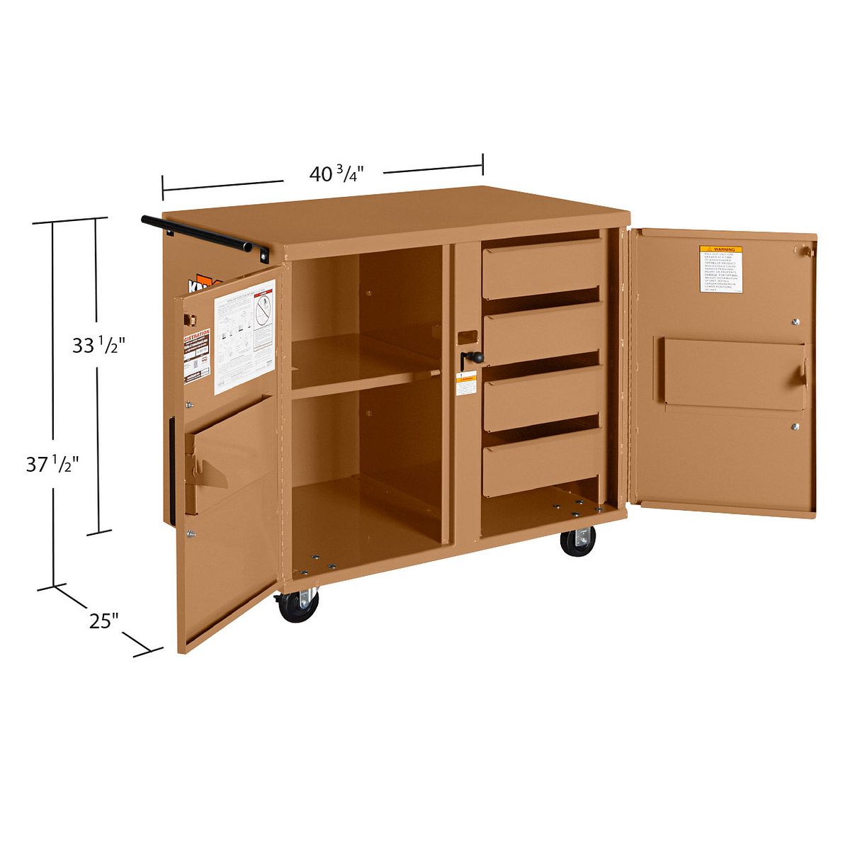 44 in. 4-Drawer Rolling Work Bench 44 in. 4-Drawer Rolling Work Bench