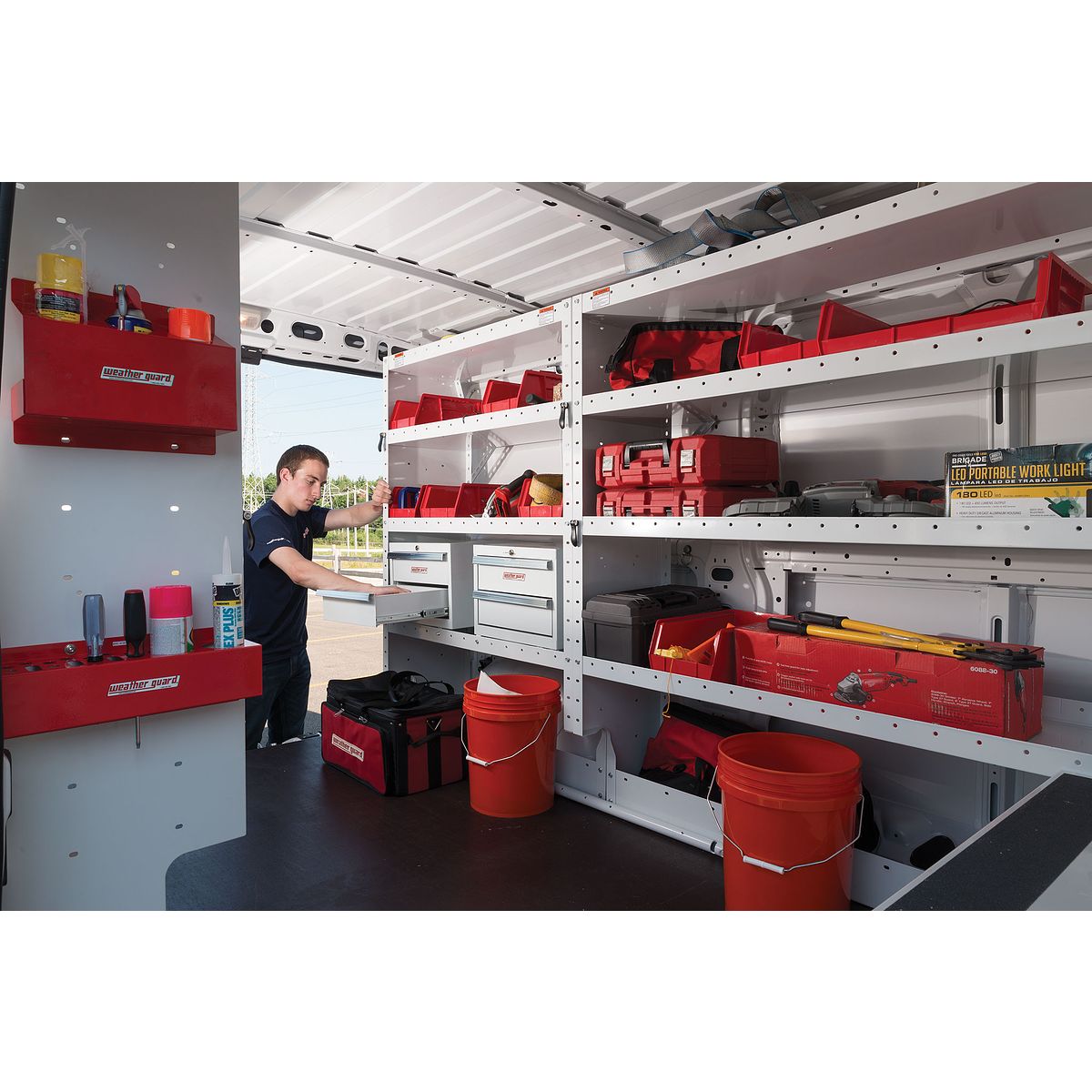 Storage Drawers & Cabinets for Commercial Vans