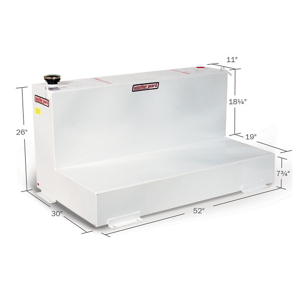 Model 354-3-02 transfer tank, L-Shape, 90 gal