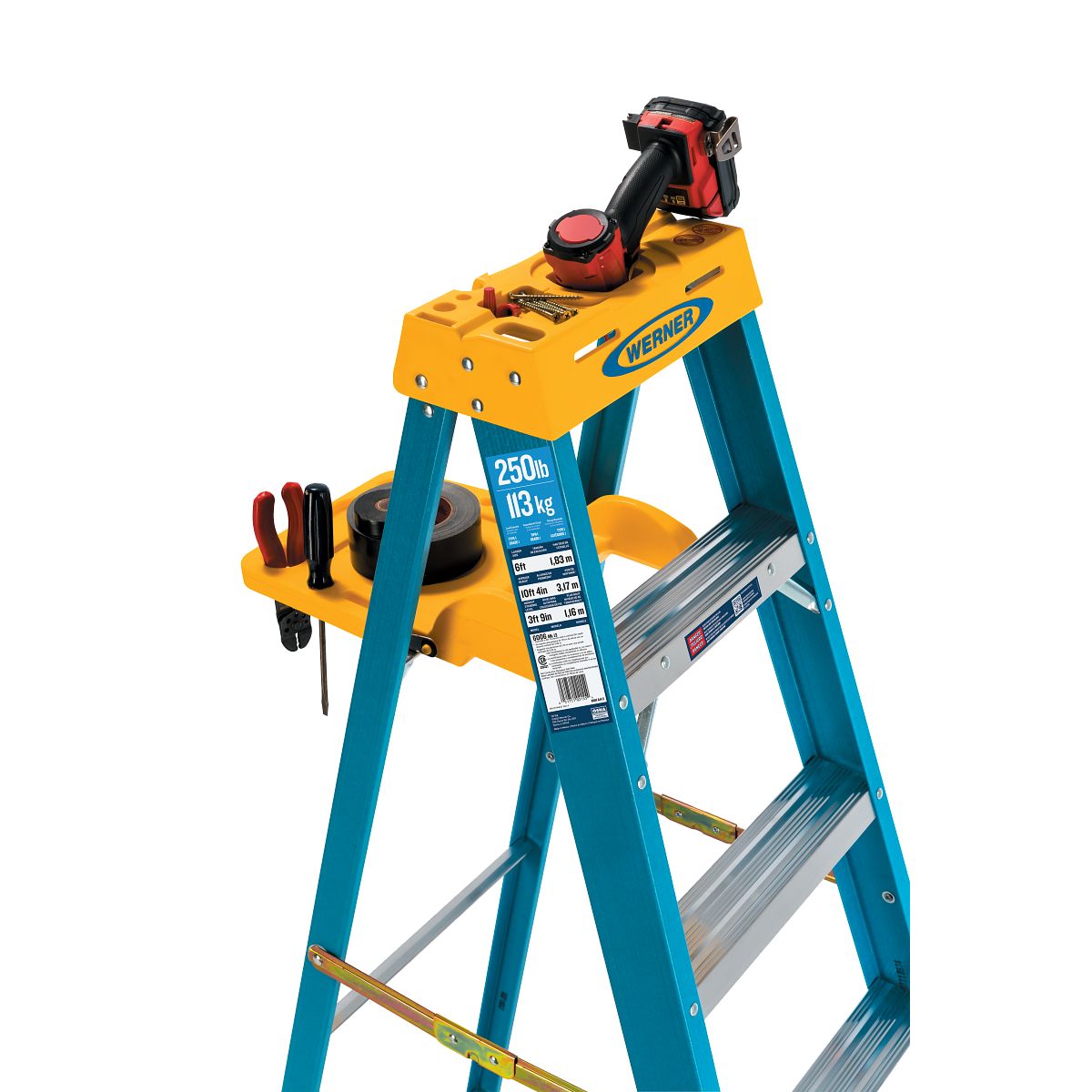 6004S | Step Ladders | Werner US 6004S | Step Ladders | Werner US
