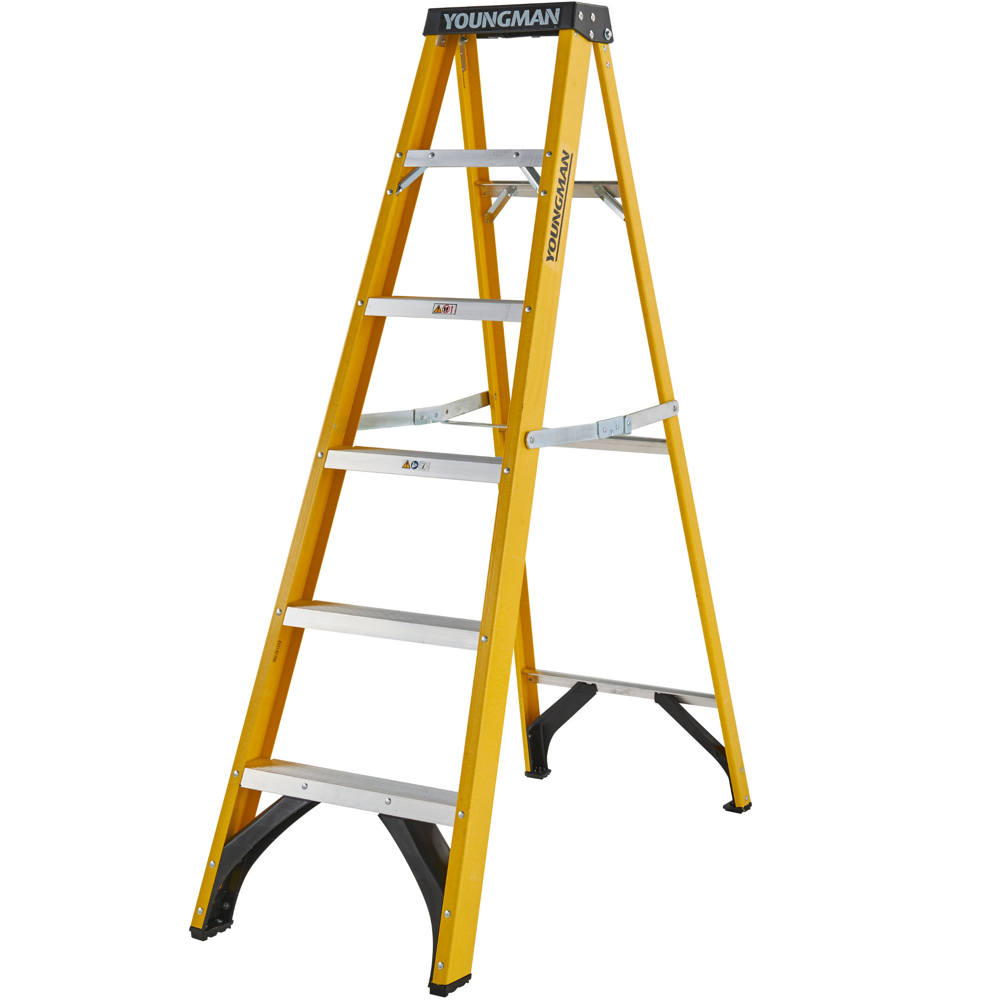 Youngman two youngman ladders 3 and 5 tread 