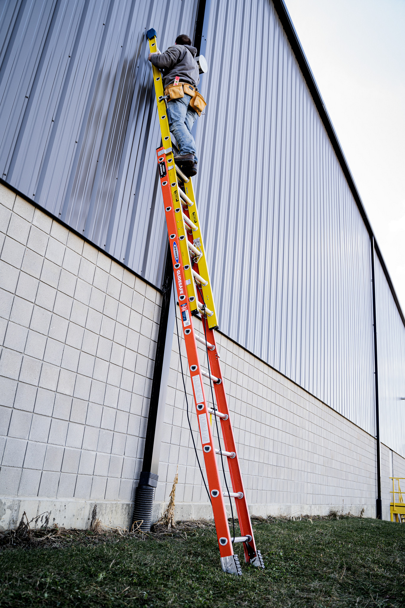 値下げ可　playerz69 つなぎbboy ウェッサイ　ローライダー T6228-2GS | Extension Ladders | Werner