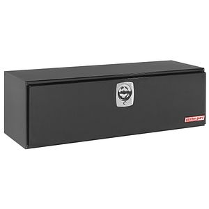 Weather Guard 60.13 Matte Black Aluminum Full Size Top Mount Truck Tool Box Weather Guard 60.13 Matte Black Aluminum Full Size Top Mount Truck Tool Box