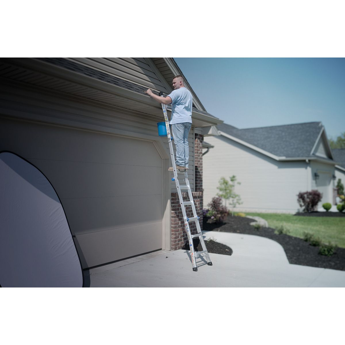 Werner 13 foot folding ladder deals