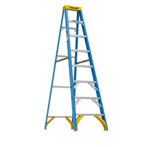 Werner platform step top ladder