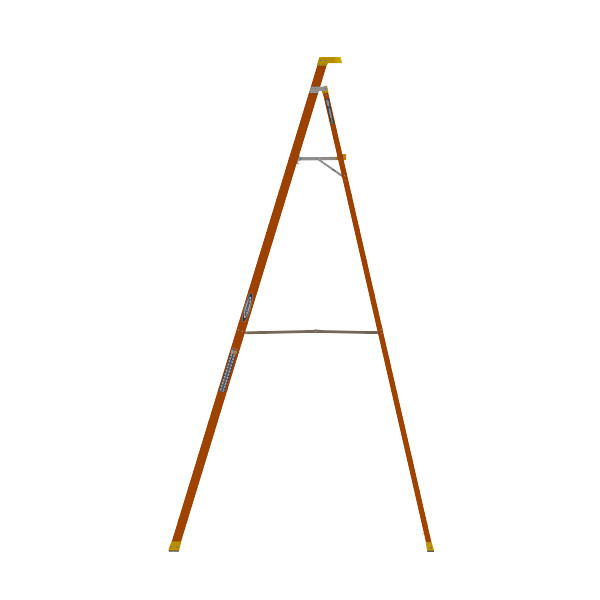18ft Reach Height Fiberglass Podium Ladder 12ft Type IA PD6212