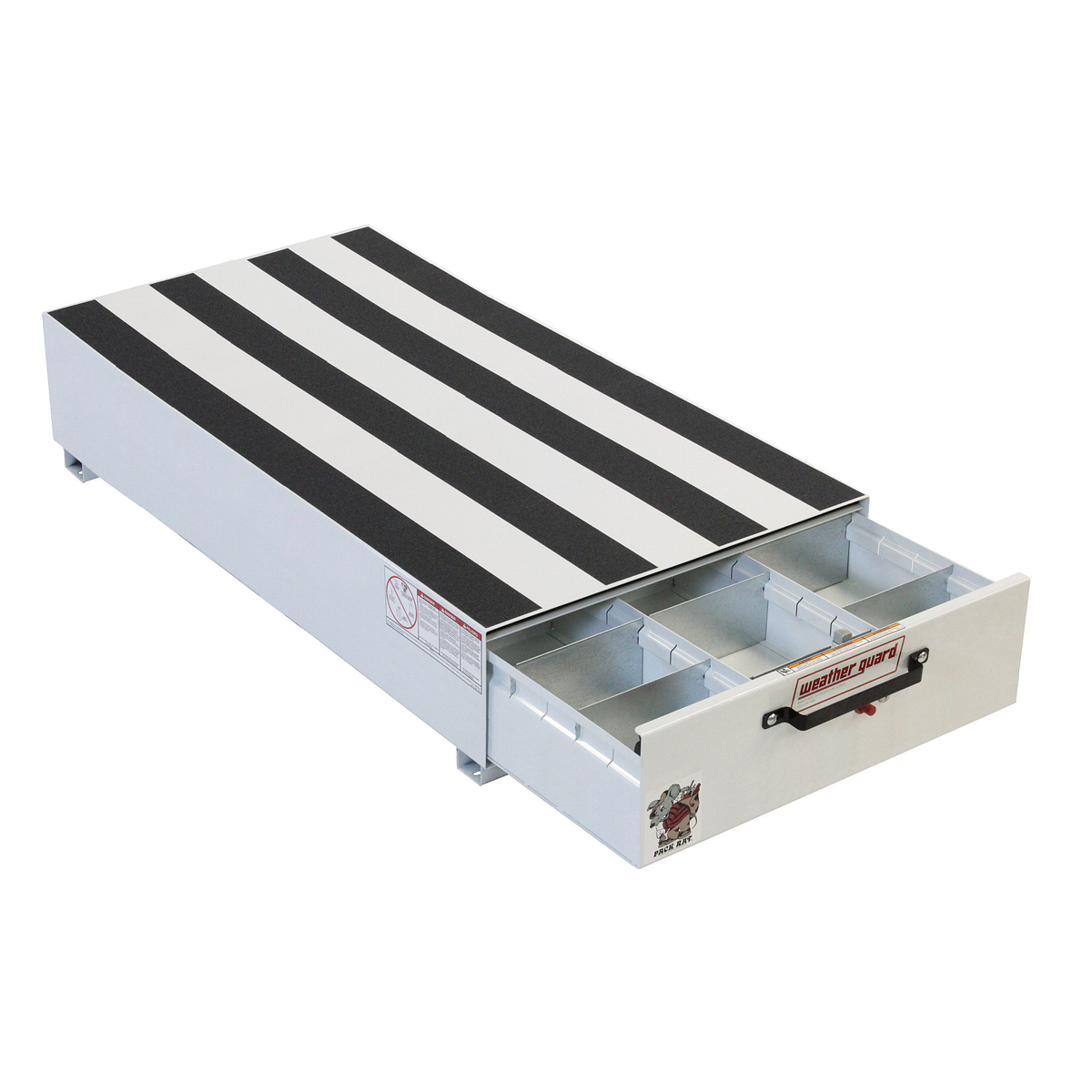 Weather Guard 30 in. Steel Pack Rat Drawer Unit in Brite White Weather Guard 30 in. Steel Pack Rat Drawer Unit in Brite White