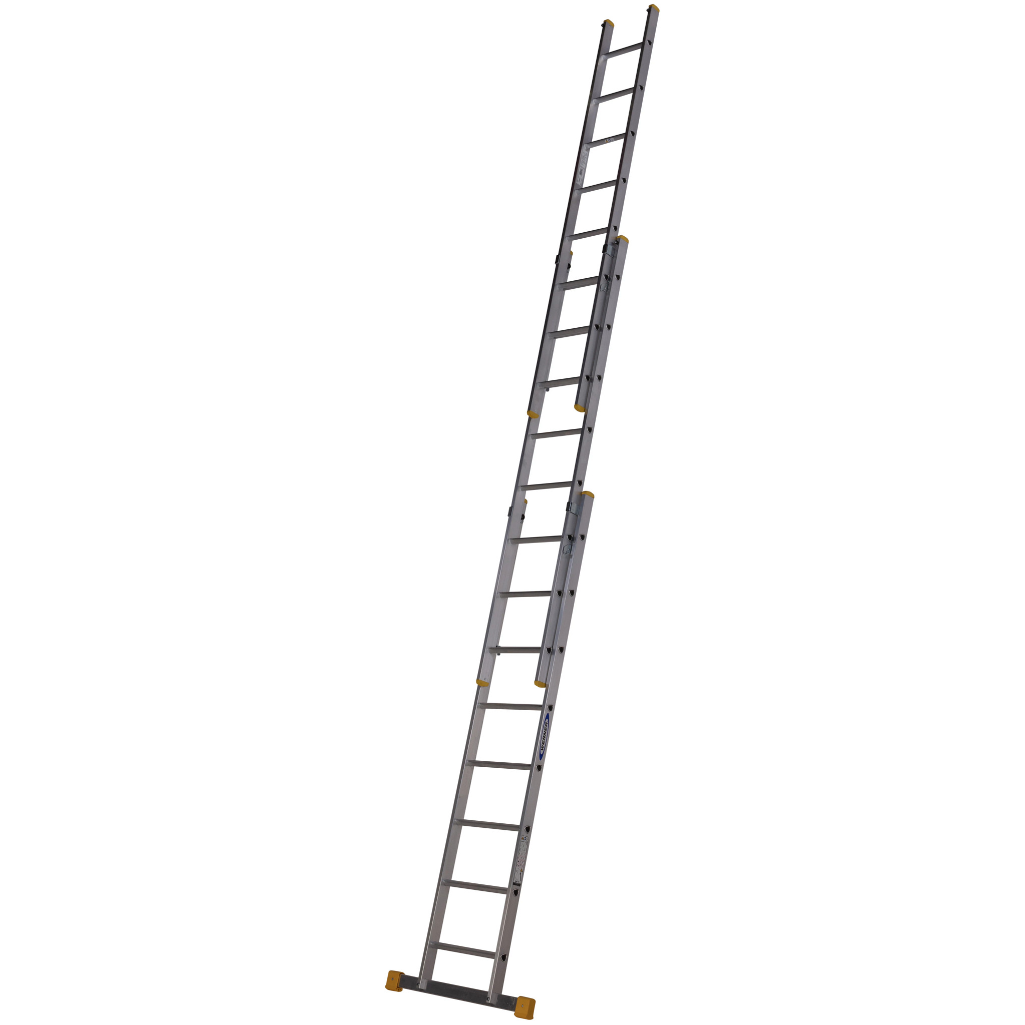 Professional Extension Ladders Including Stabiliser Bar Triple Section Ladders 