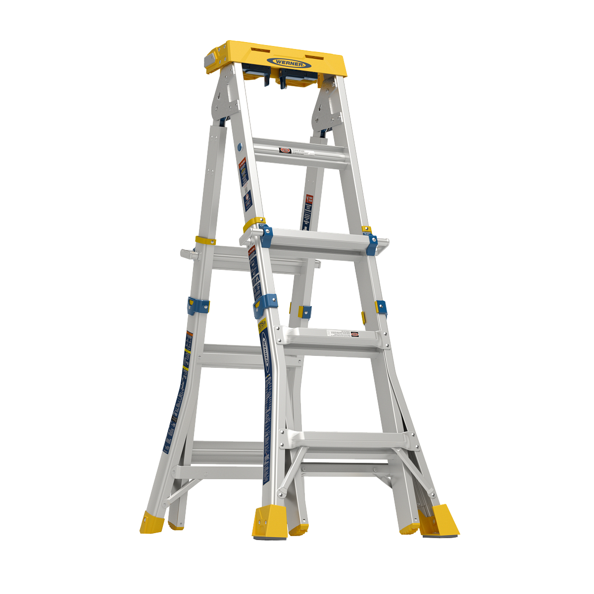 Werner 16 ft reach podium deals ladder