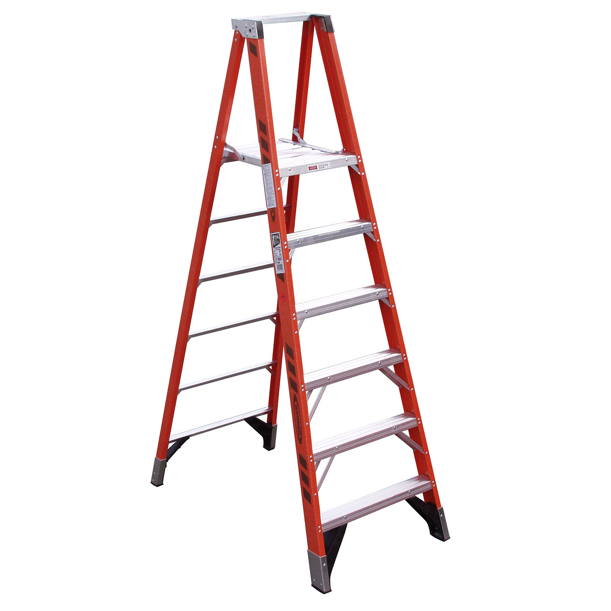 Fiberglass platform deals ladder