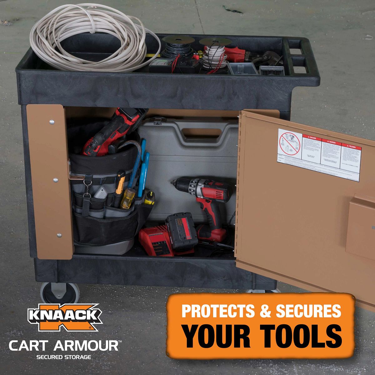 Knaack CA-01 Cart Armour Mobile Cart Security Paneling
