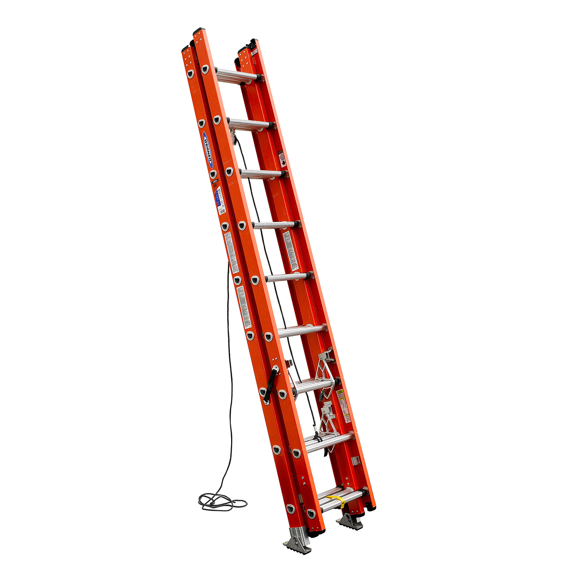 Rolling Commercial ladder 8 step, 9.6 feet Working height