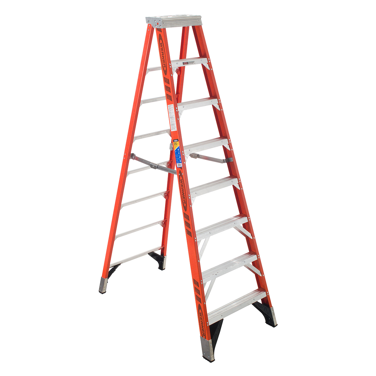Werner 8 foot fiberglass ladder deals