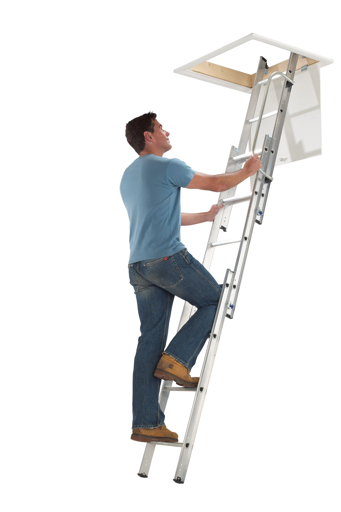 Guide Hinge for Abru Loft Ladder Aluminium 2 & 3 Section Spare Replacement LEFT 