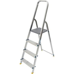 Abru werner high handrail step deals ladder