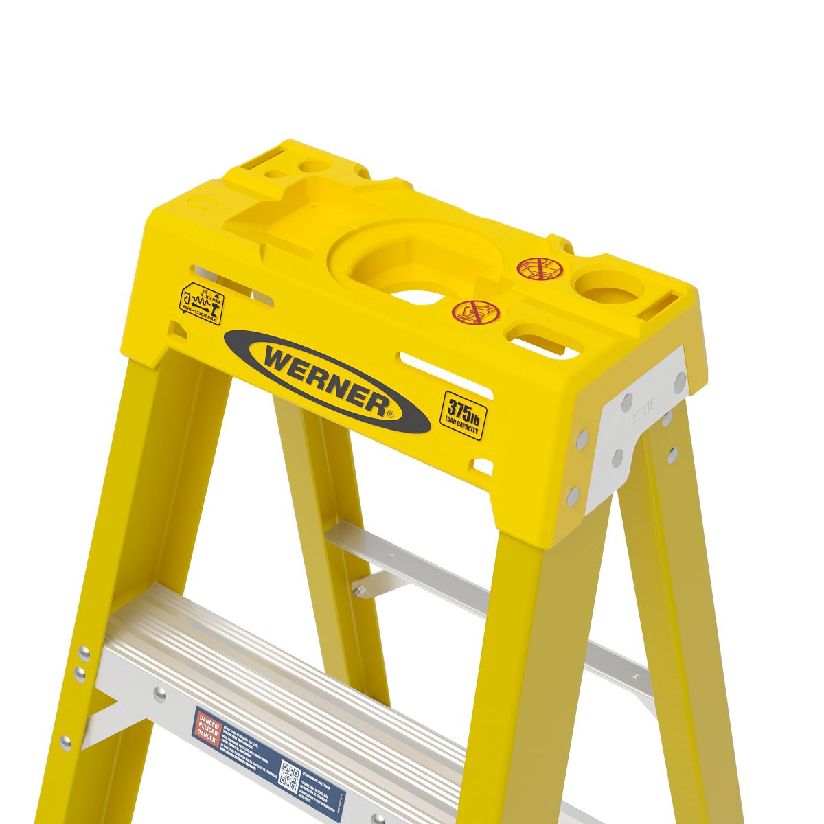Insulating Step Ladders Insulated Ladder For Electrical Work 6 Tread Fibreglass Step Ladder ...