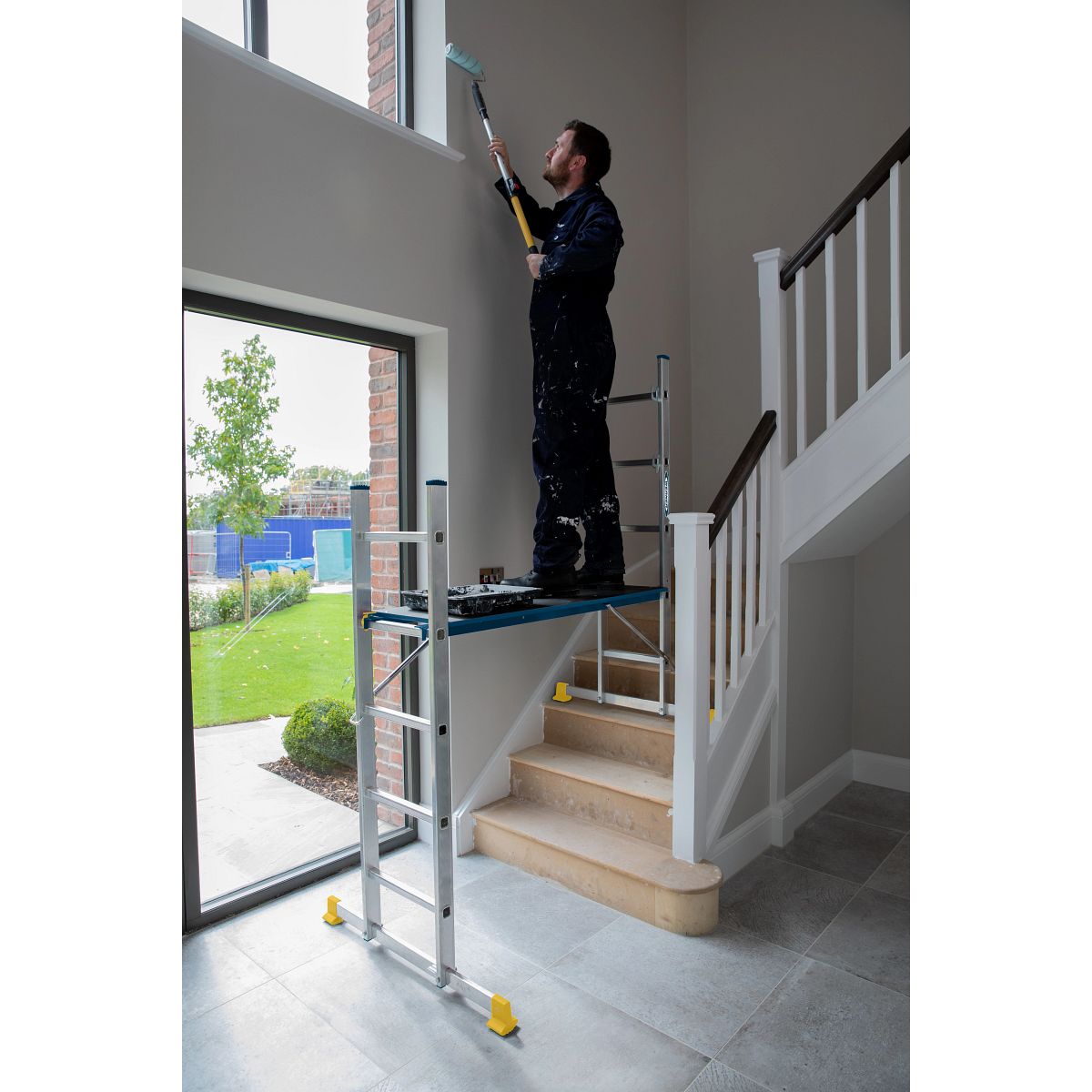 Stair ladders for decorating deals