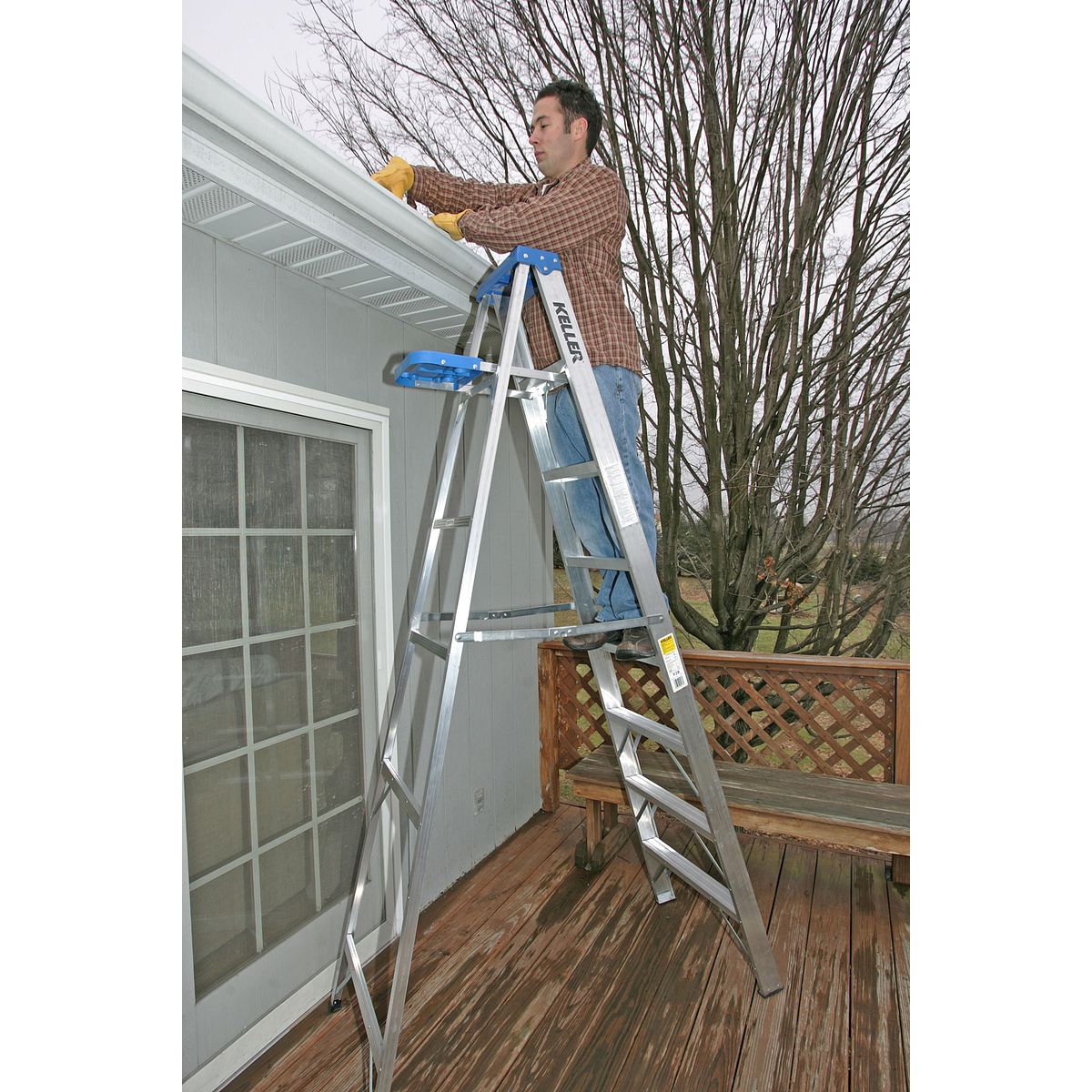 918 Step Ladders Keller Ladder