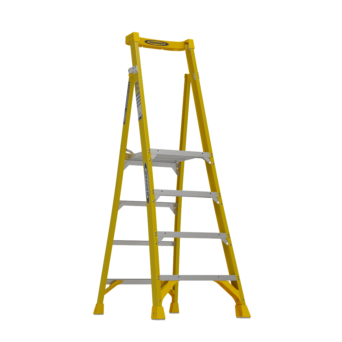 Youngman Extendable Folding Podium Ladder