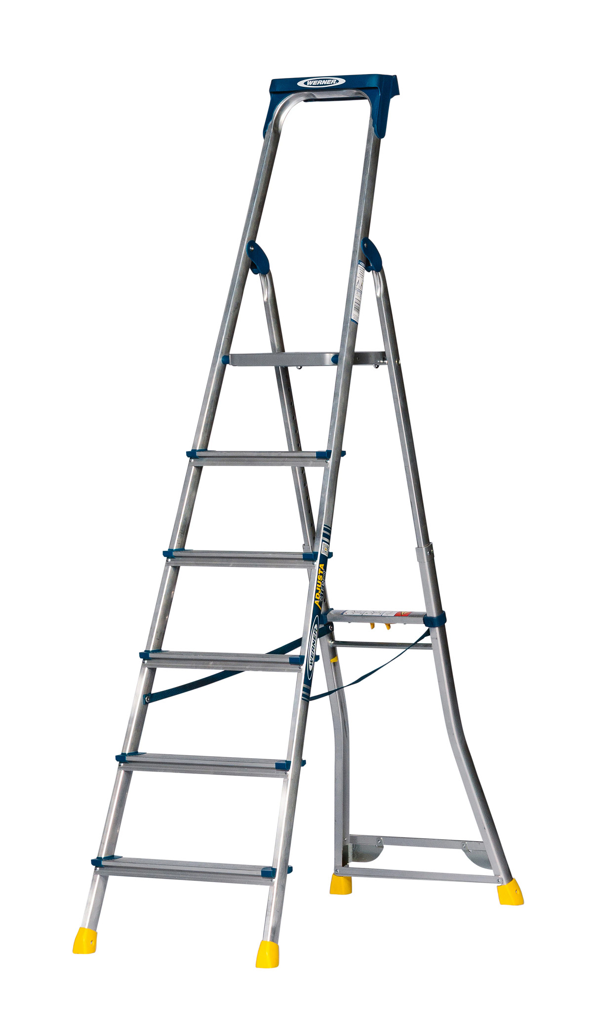 AdjustaStep PRO Aluminium | Step Ladders | Werner
