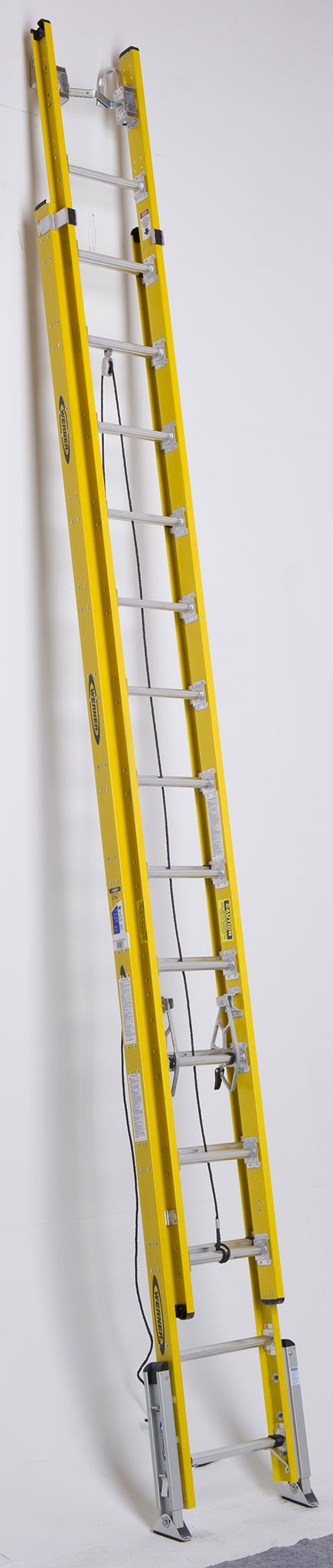 Werner 28 Fiberglass DRung Extension Ladder With 375 Load , 47 OFF
