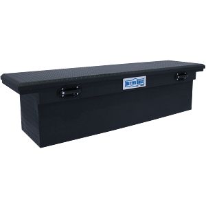 Matte black low profile truck tool box deals