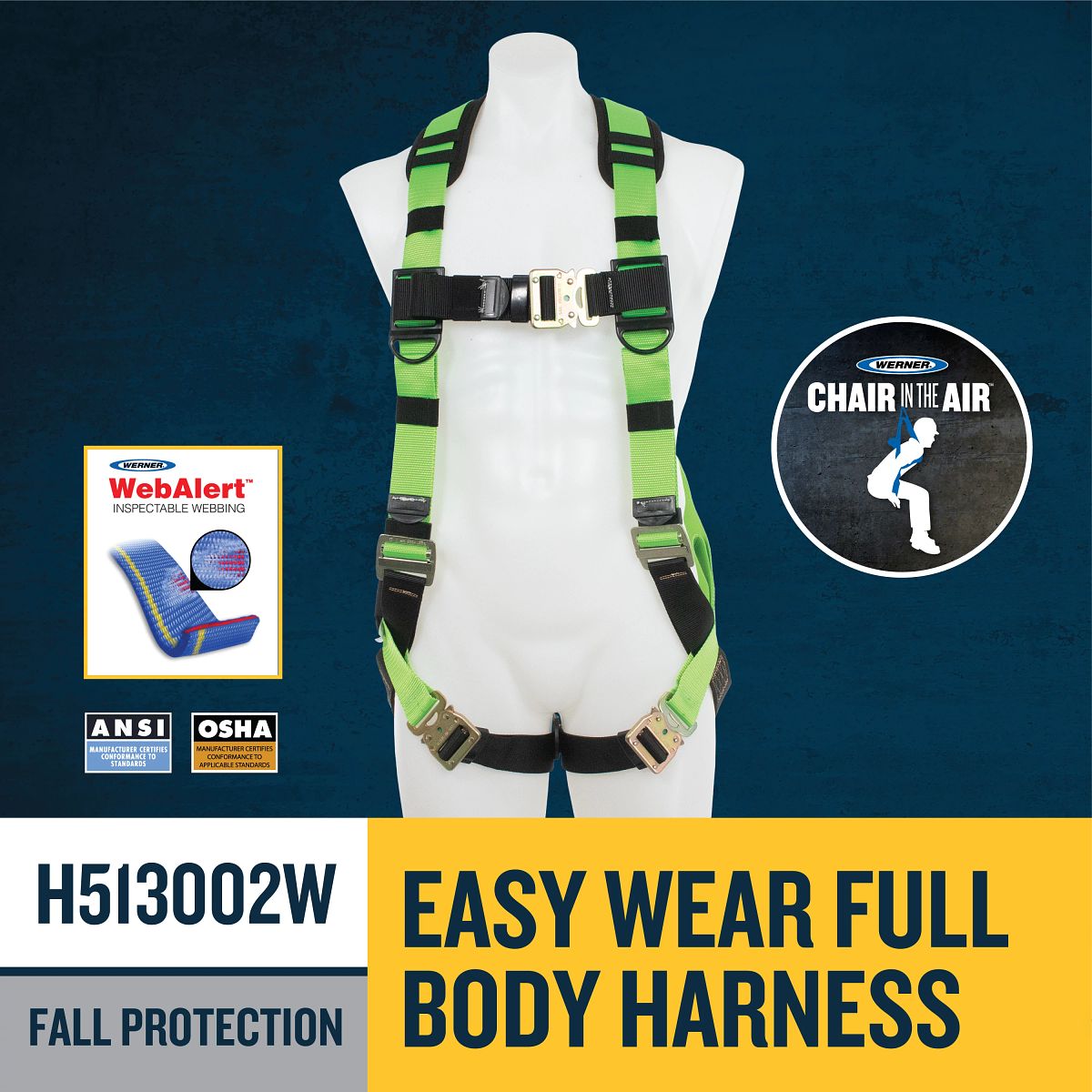 H513002W | Harnesses | Werner US H513002W | Harnesses | Werner US
