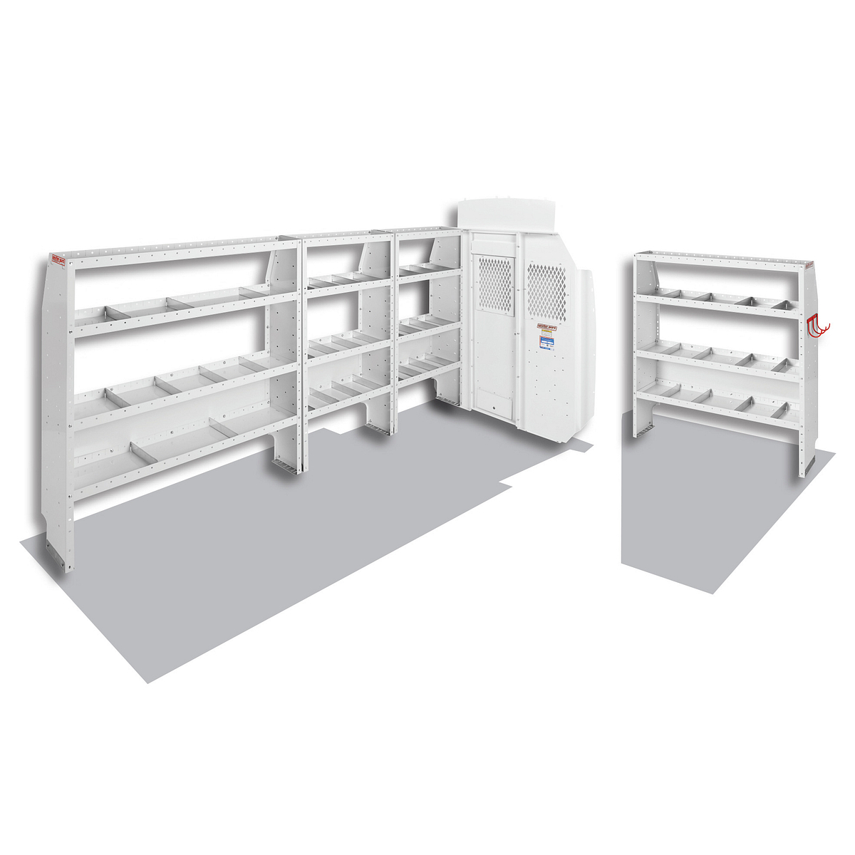 Transit custom bulkhead discount racking