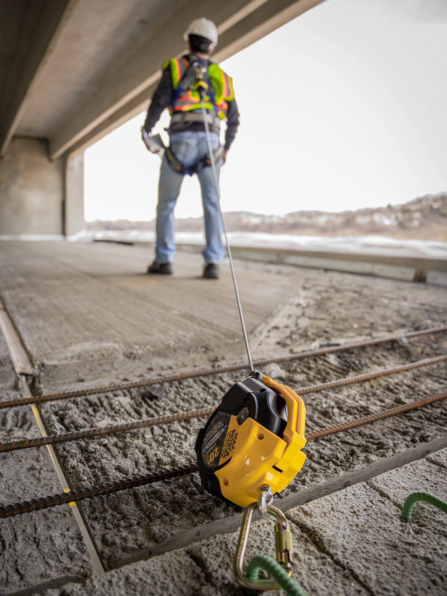 Arnés Seguridad Trabajos Altura Retractable Anti-fall Device, 3-20 M Anti-fall Retractable Equipo Seguridad Construcción Techos