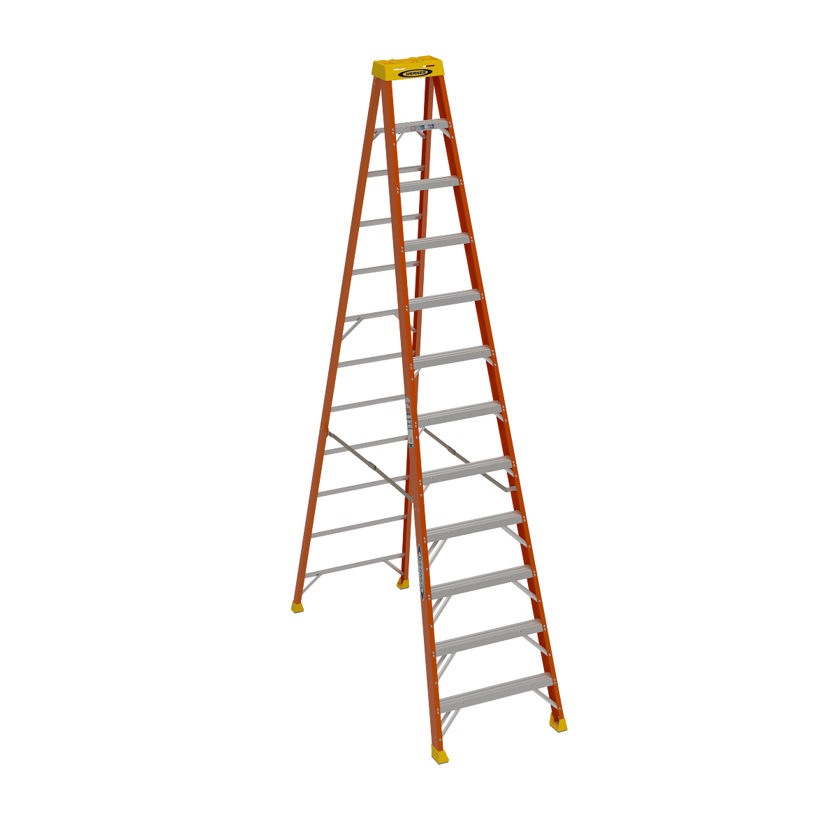 12 ft online fiberglass step ladder