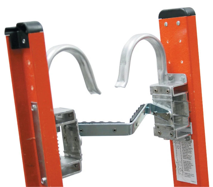 WERNER Padded Fixed V-Rung Extension Ladders Stabilizer For Wood Metal Poles New 