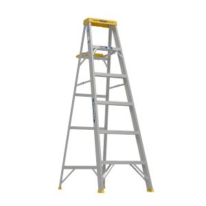Robinson High Quality Aluminium Handrail 5 Slip Resistant Step Ladder, Ladders, Paints & Tools, Paint & Sundries, Hardware & Tools, All Brands