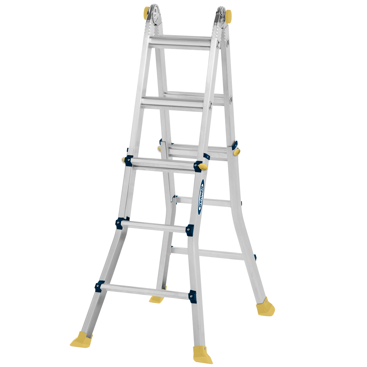 Werner telescopic combination ladder deals
